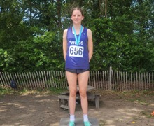 Kent T&F Champs 1st HJ   Sophie Lawrence